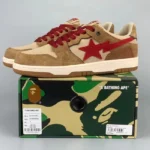 GT A Bathing Ape Bape Wheat Red (3)